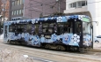 雪ミク路面電車
