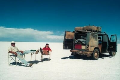 Two people, a Mercedes G-Wagen, and their 23-year, 500,000 mile journey around the world / Designtechnica