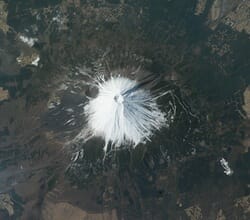 Mt. Fuji, Japan（ISS008-E-17326）