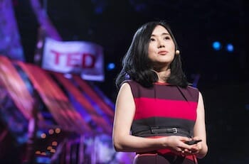 Hyeonseo Lee at TED2013 / Photo: James Duncan Davidson