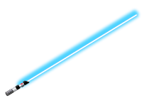 Lightsaber blue / en:Wikipedia