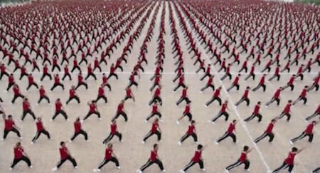 印象的な Shaolin Kung Fu 少林拳 のmusic Video Nobuyuki Kokai