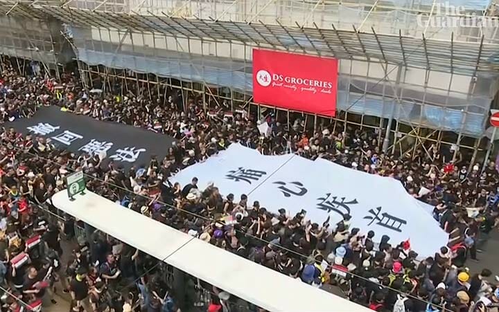 Renewed Hong Kong protests