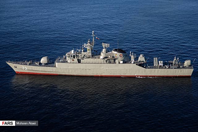 Iranian frigate Alborz