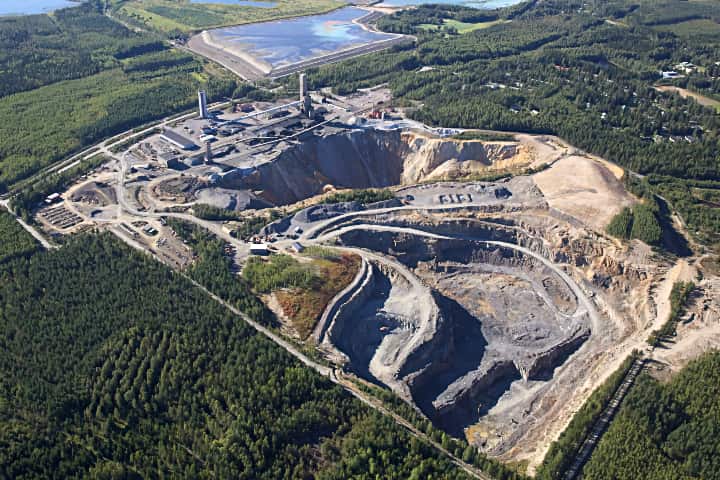 Pyhasalmi mine in Finland