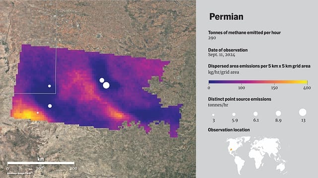 MethaneSAT - Permian